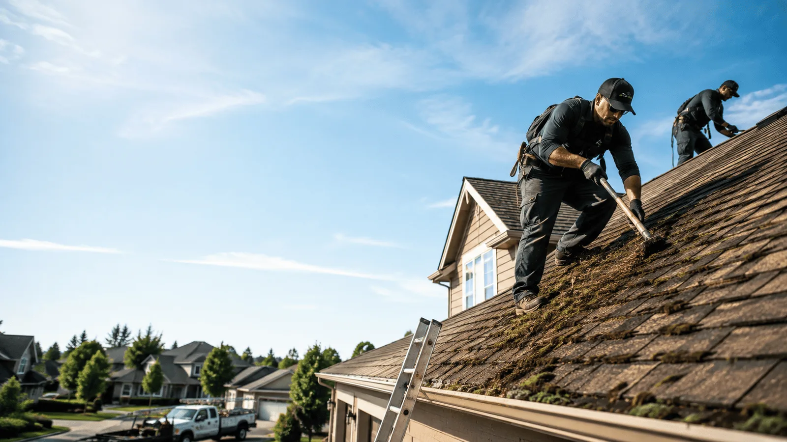Roof Moss Removal in Cascade, MD near me